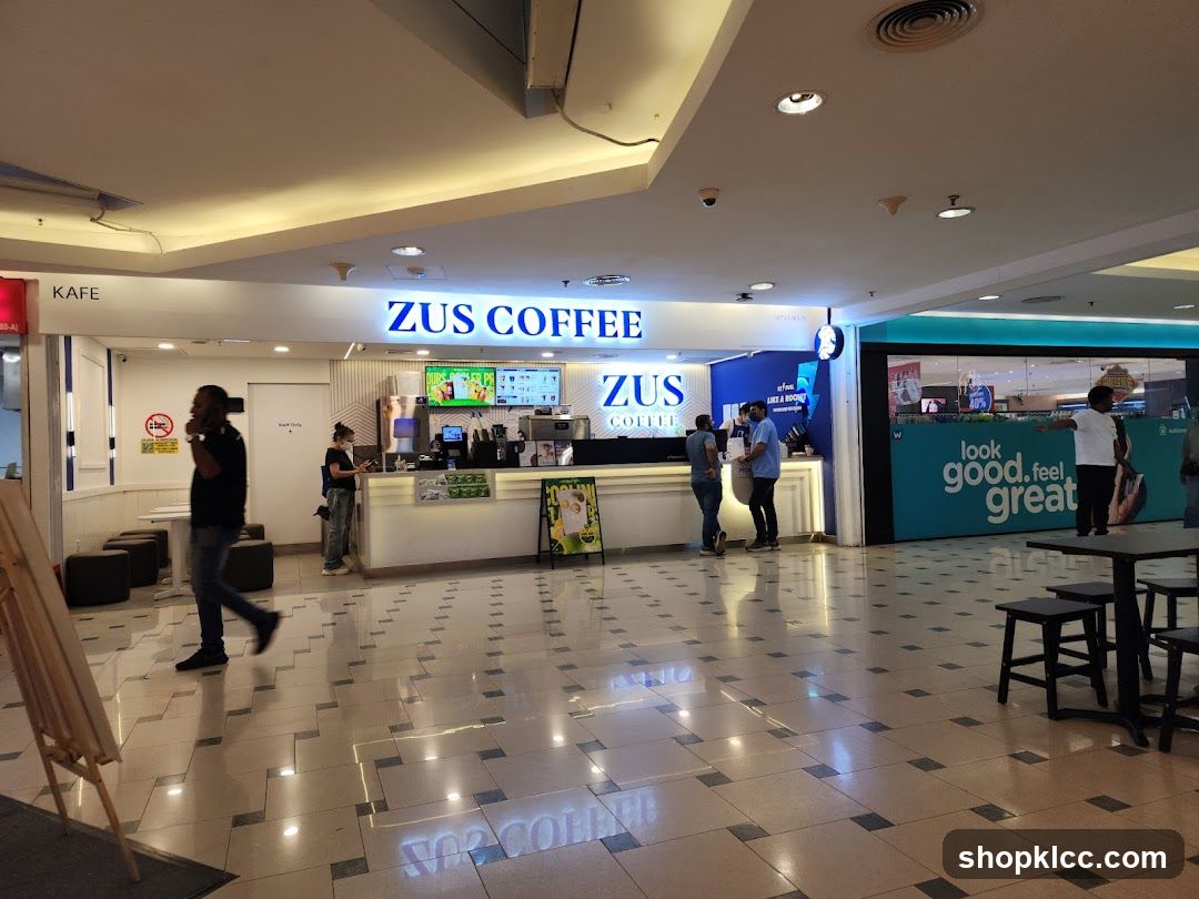 ZUS Coffee Shop Interior
