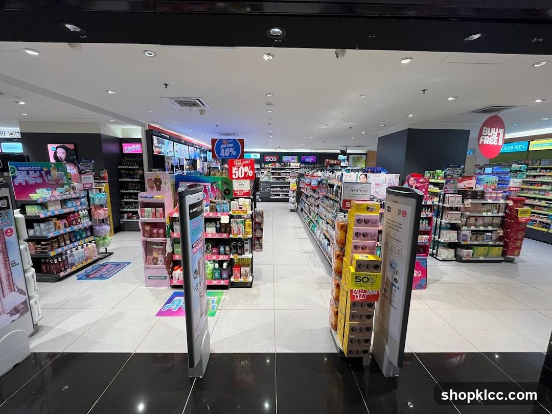 Cosmetics and Health Products Store Interior