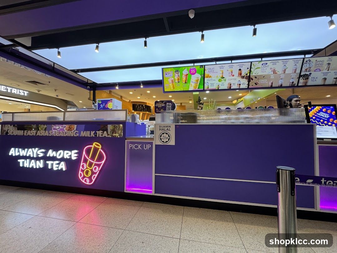 Boba Tea Shop Interior