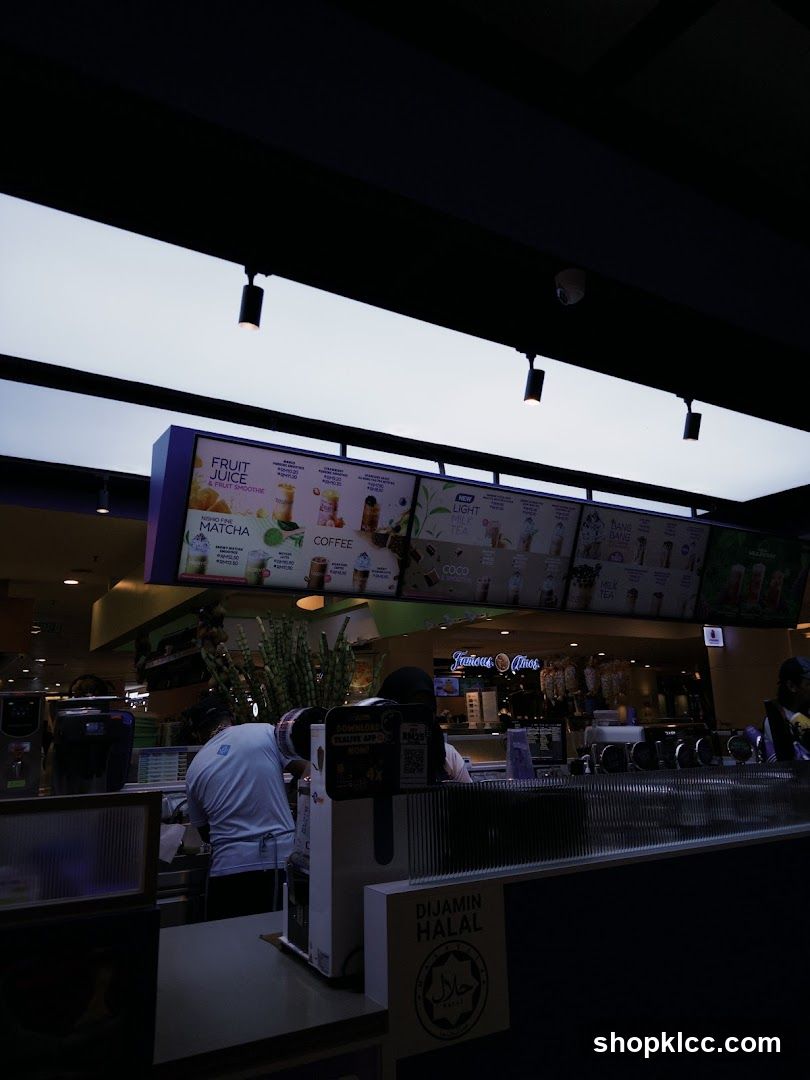 Food Counter Interior View