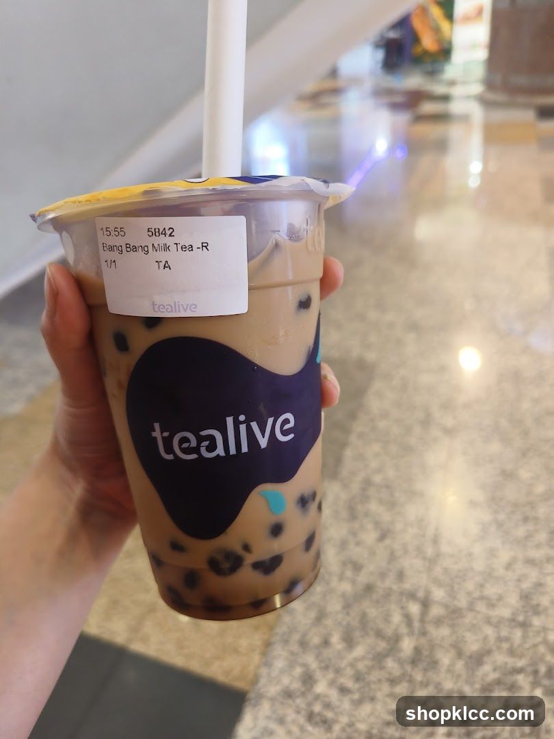 Tealive Bubble Tea Cup