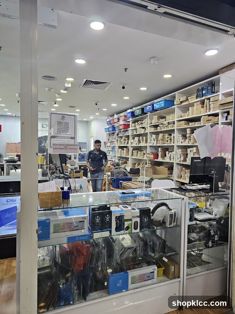 Electronics Store Interior View