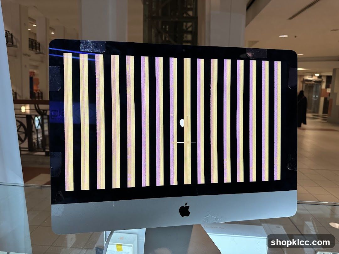 Apple iMac Display Test Pattern
