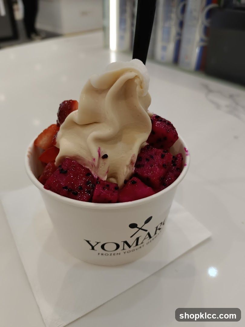 Frozen Yogurt with Fruit