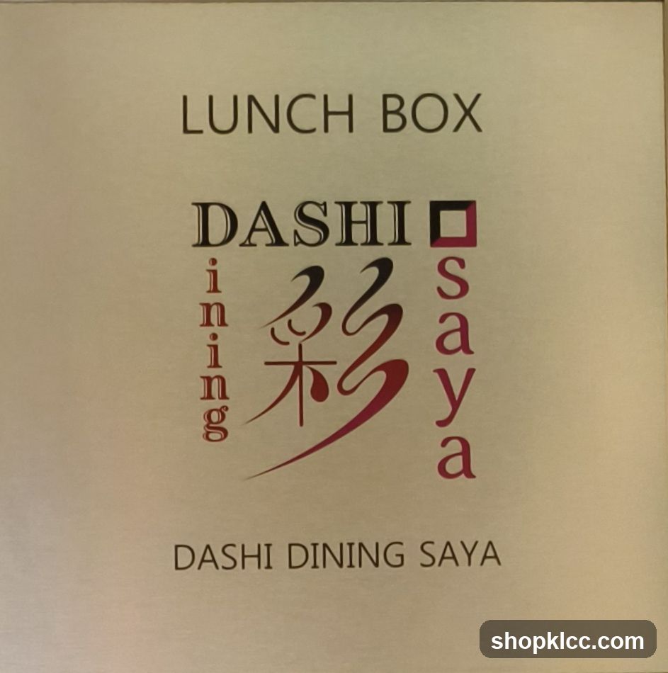Lunch Box Menu