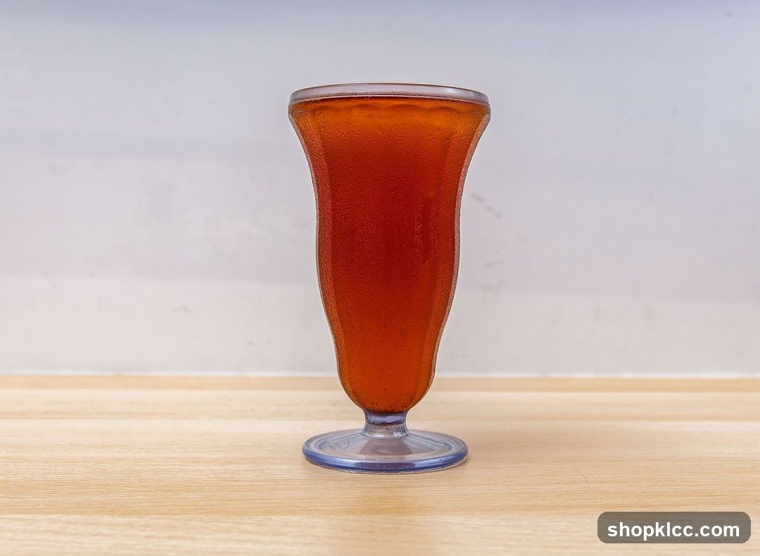 iced tea in glass