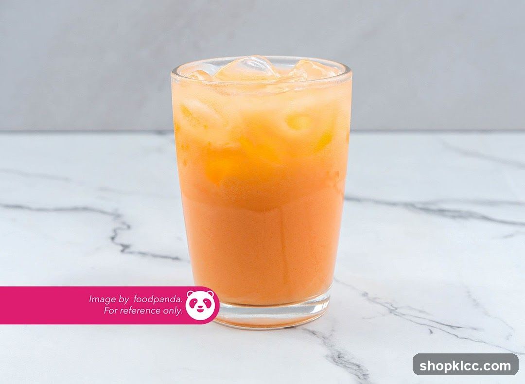 Iced Orange Drink