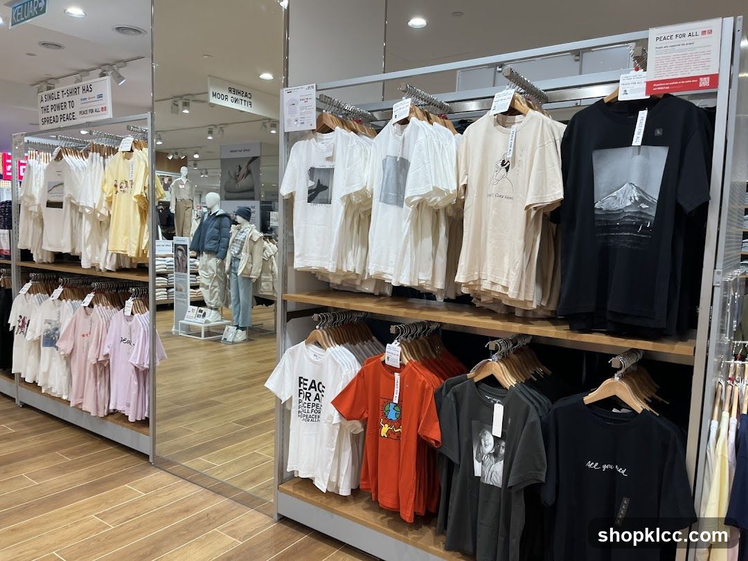Clothing Store Interior Display