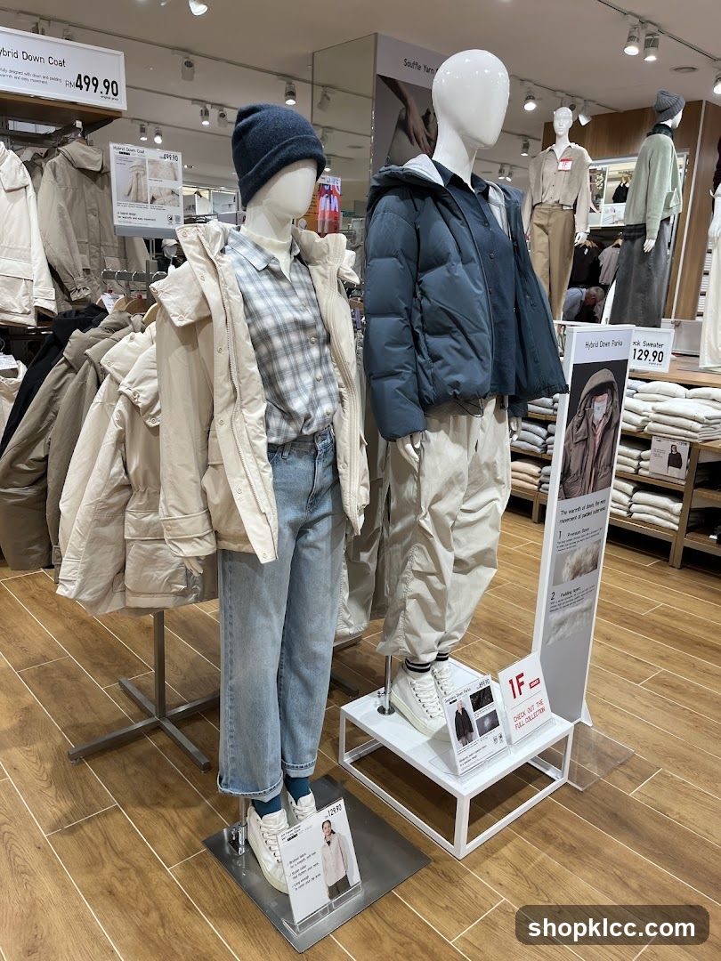 Uniqlo Store Interior Display