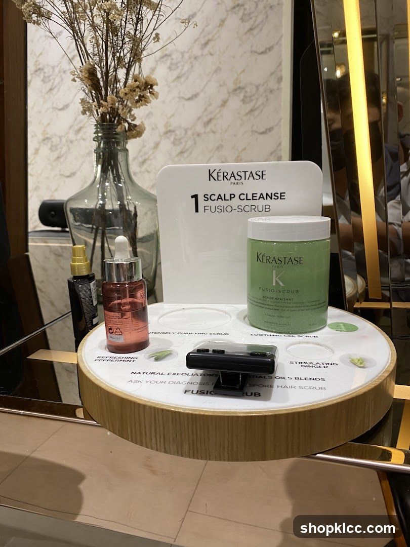 Kérastase Scalp Cleanse Display