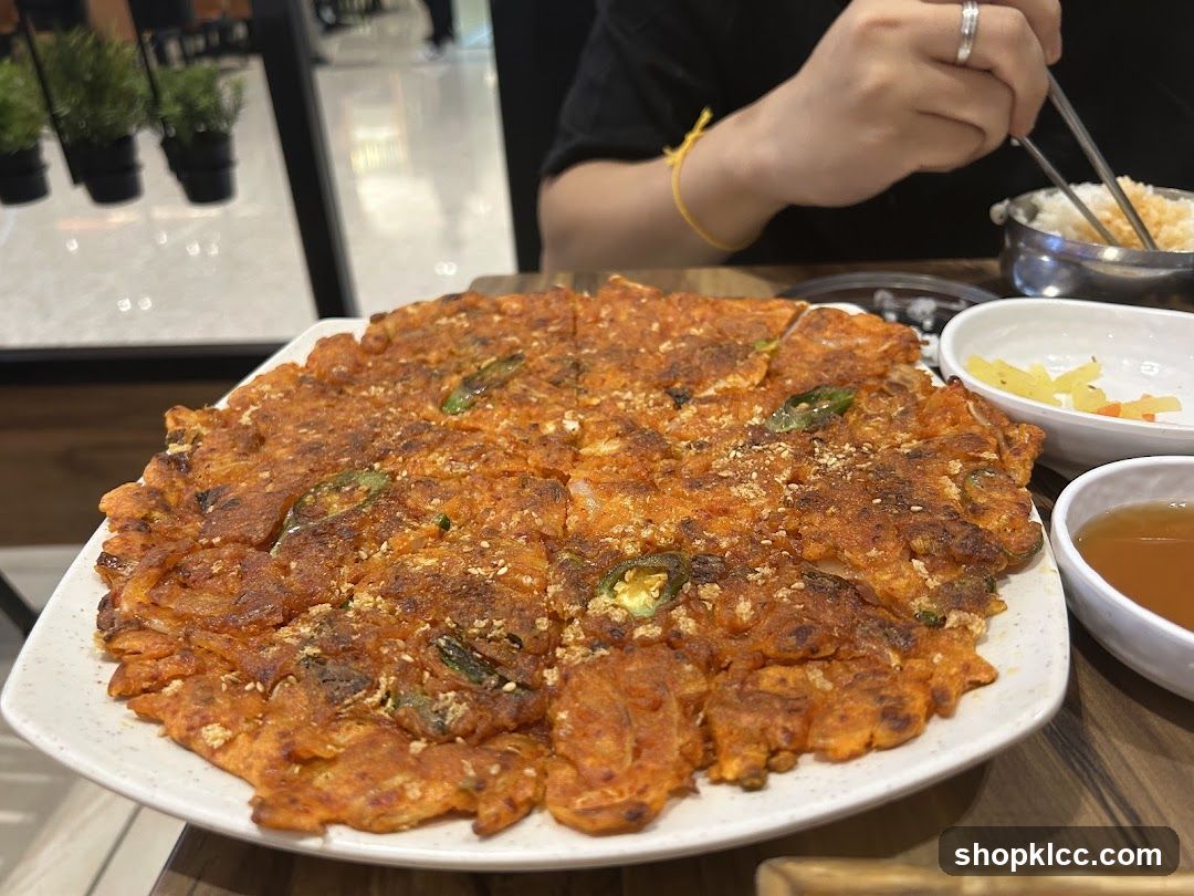 Korean Pancake Meal