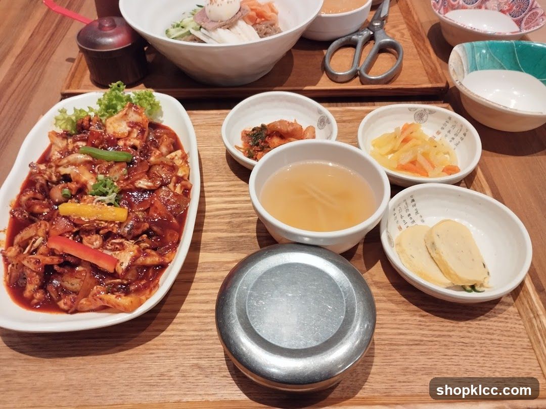 Korean Meal Spread