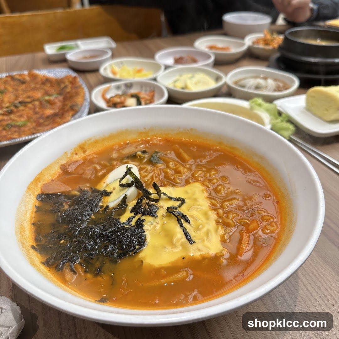 Korean Hot Pot Meal