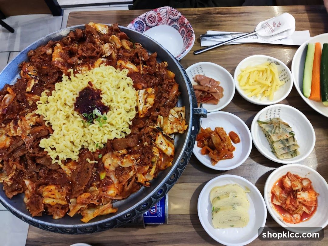Korean Hot Pot Meal