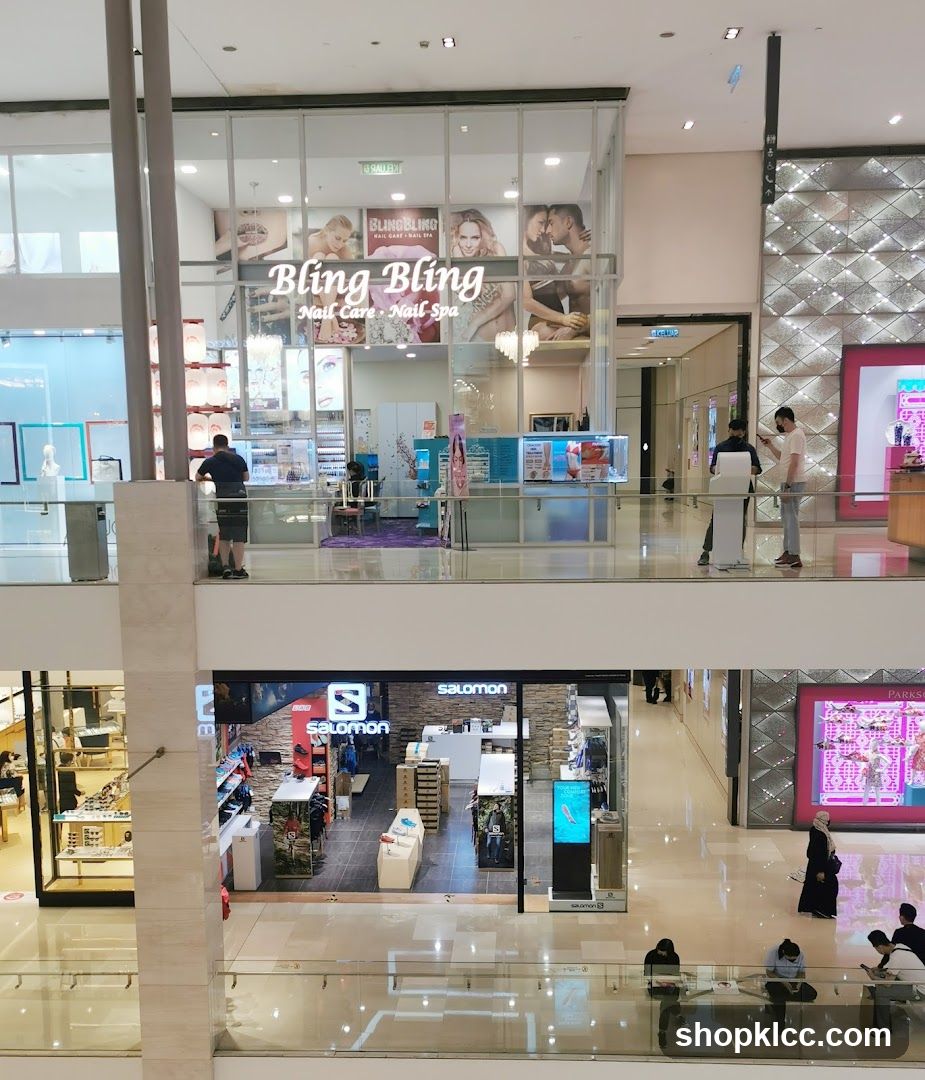 Shopping Mall Interior View