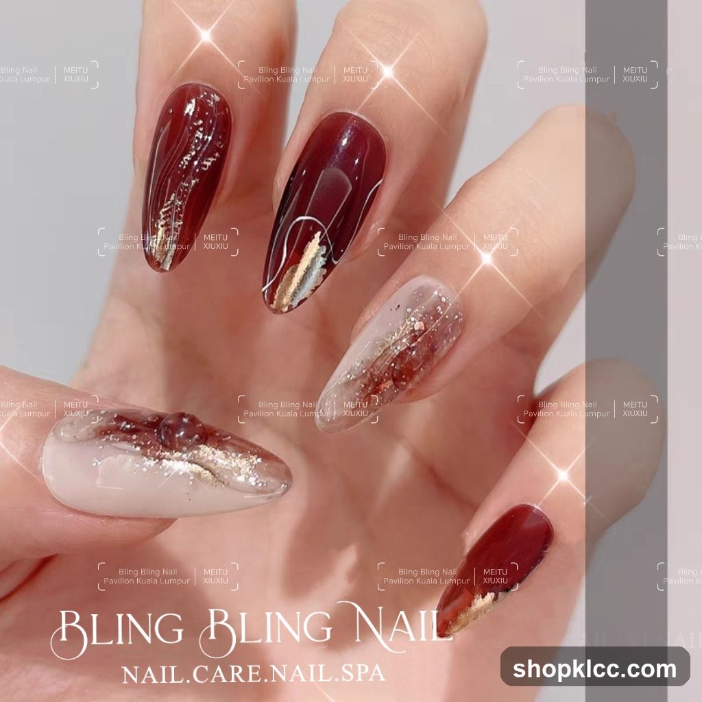 Bling Bling Nail Art Display