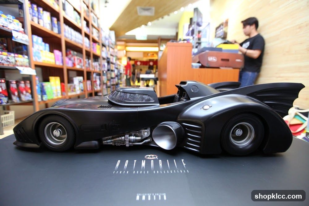 Batman Batmobile Toy Display