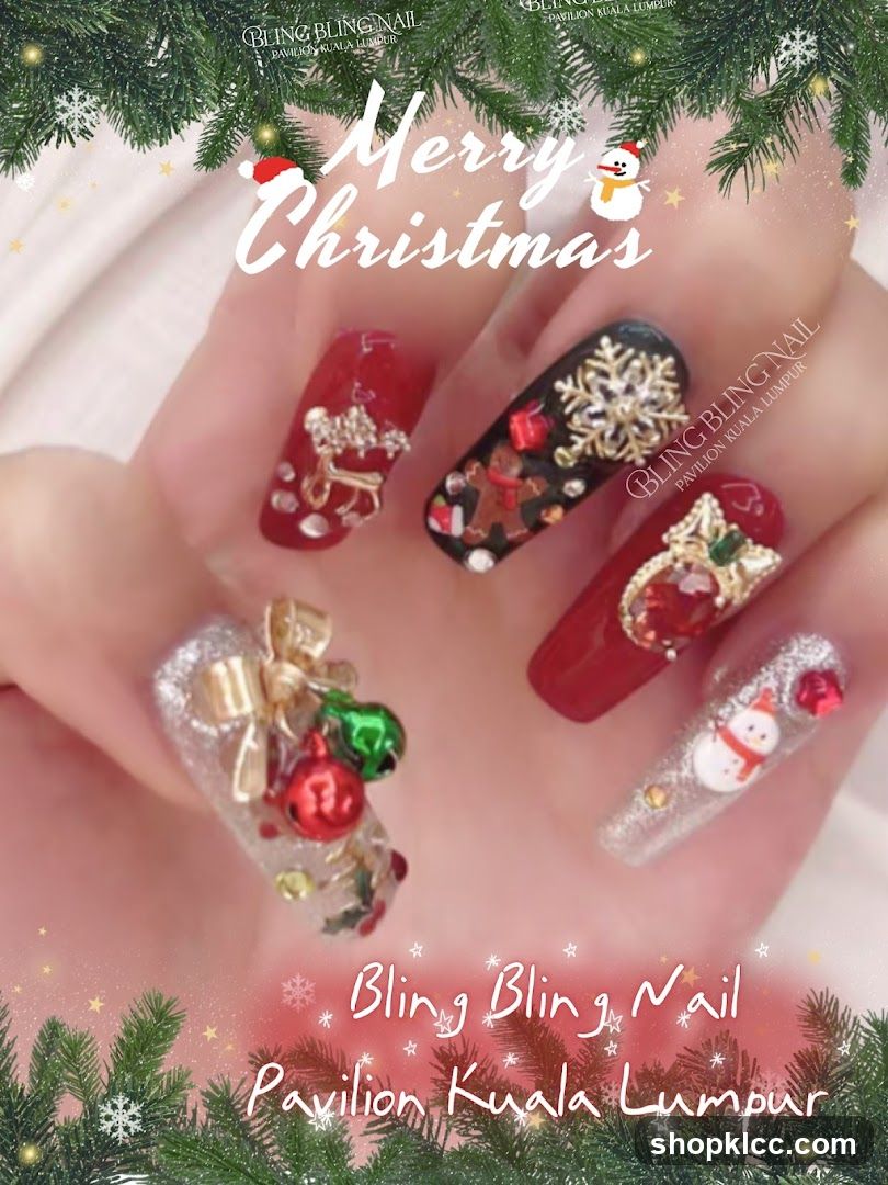 Christmas Nail Art Ad