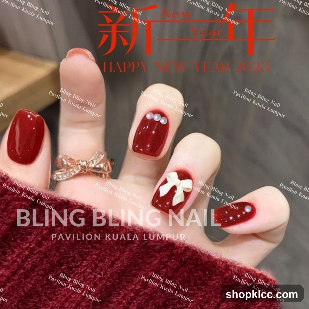 New Year 2023 Nail Art Ad