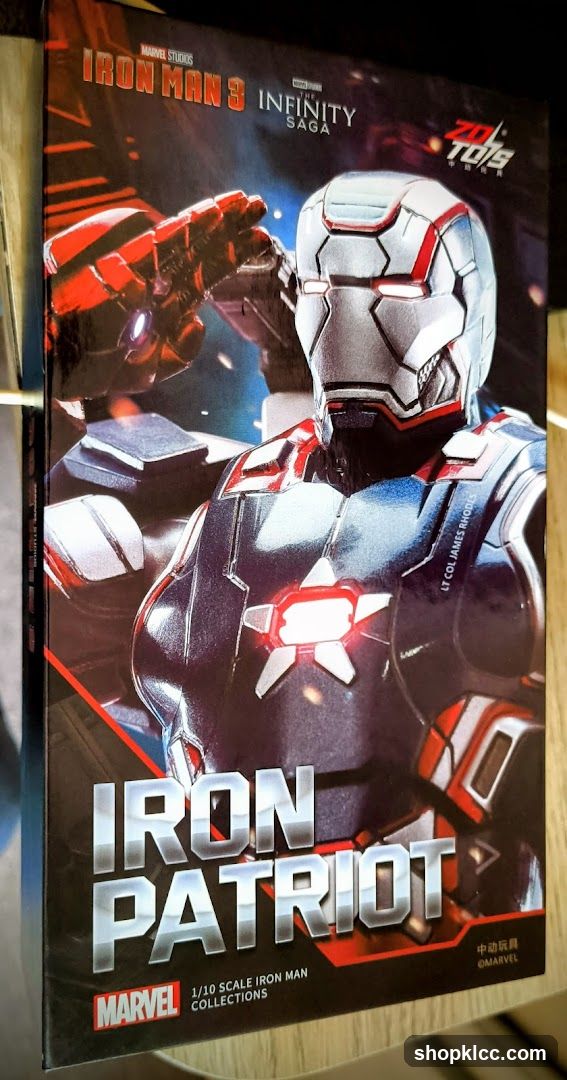 Iron Patriot Action Figure Box