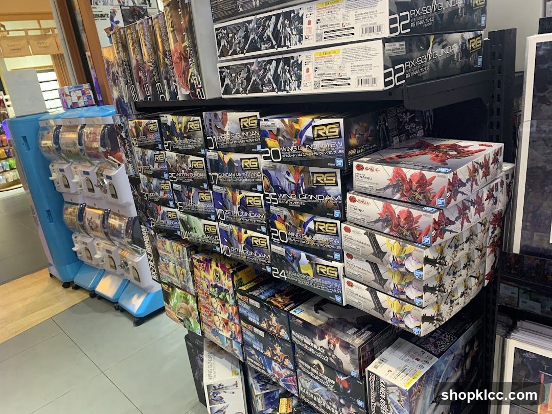 Gundam Model Kit Display