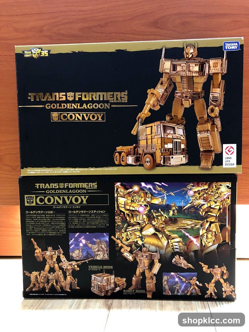 Transformers Golden Lagoon Convoy Box Set