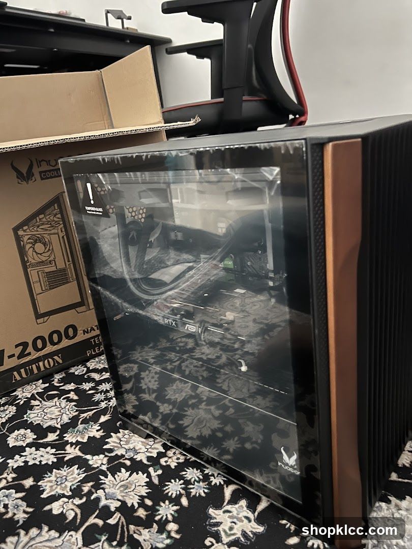 Computer Case with Packaging