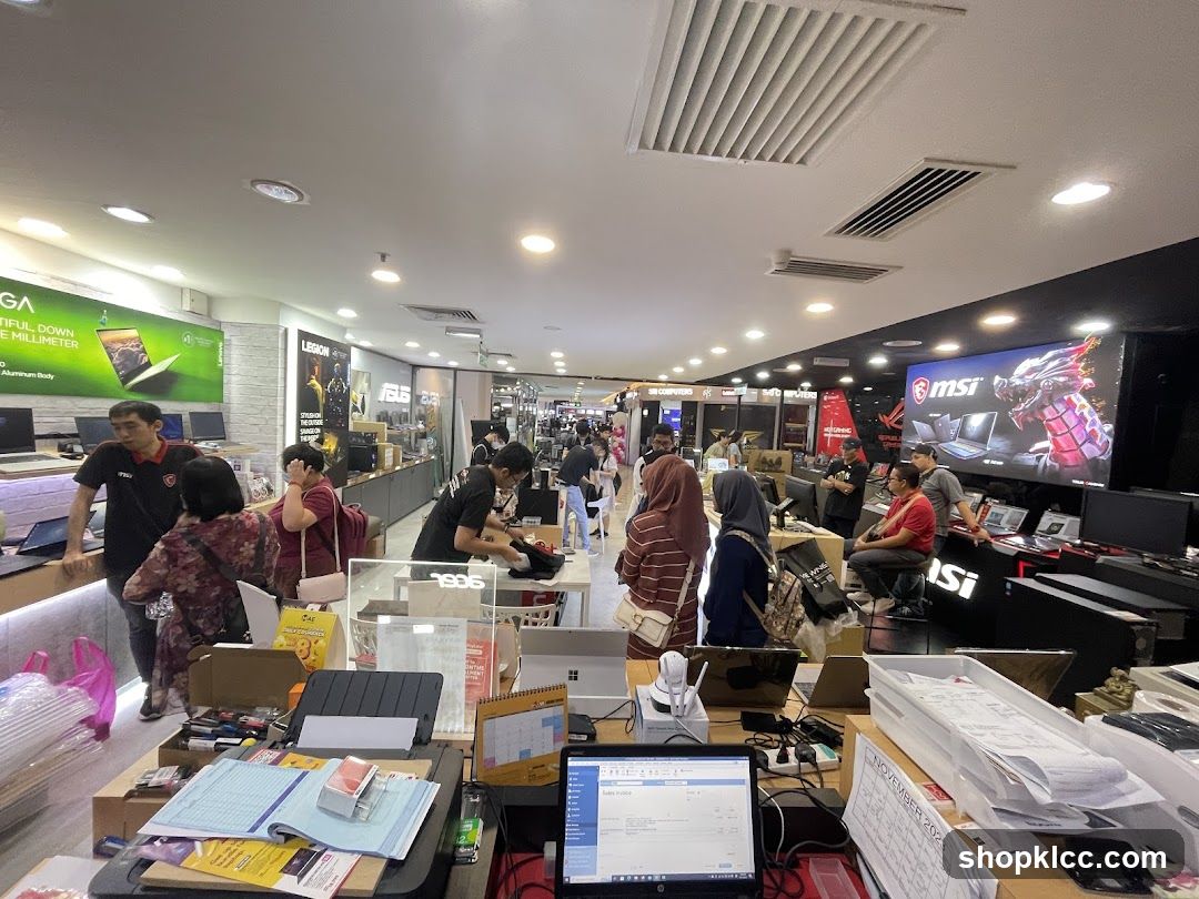 Tech Store Interior