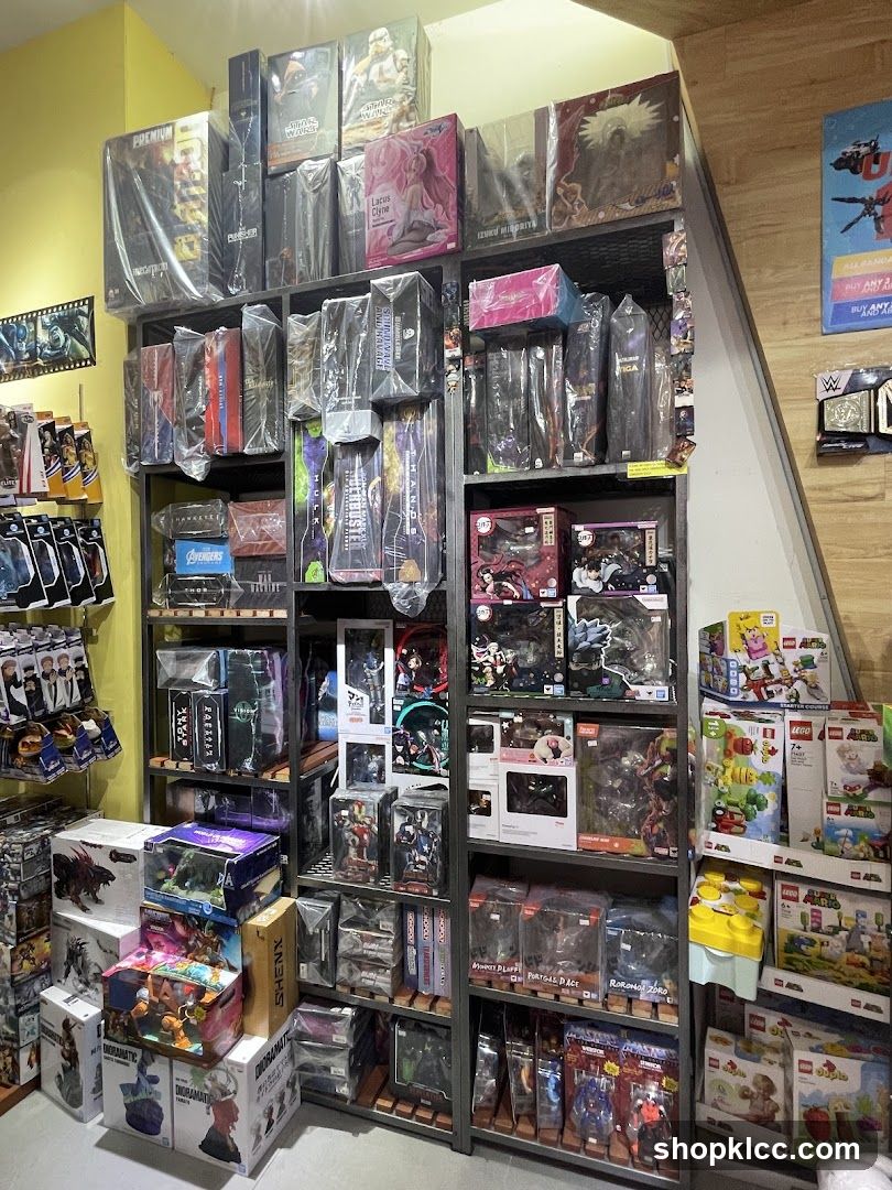 Toy and Action Figure Store Interior