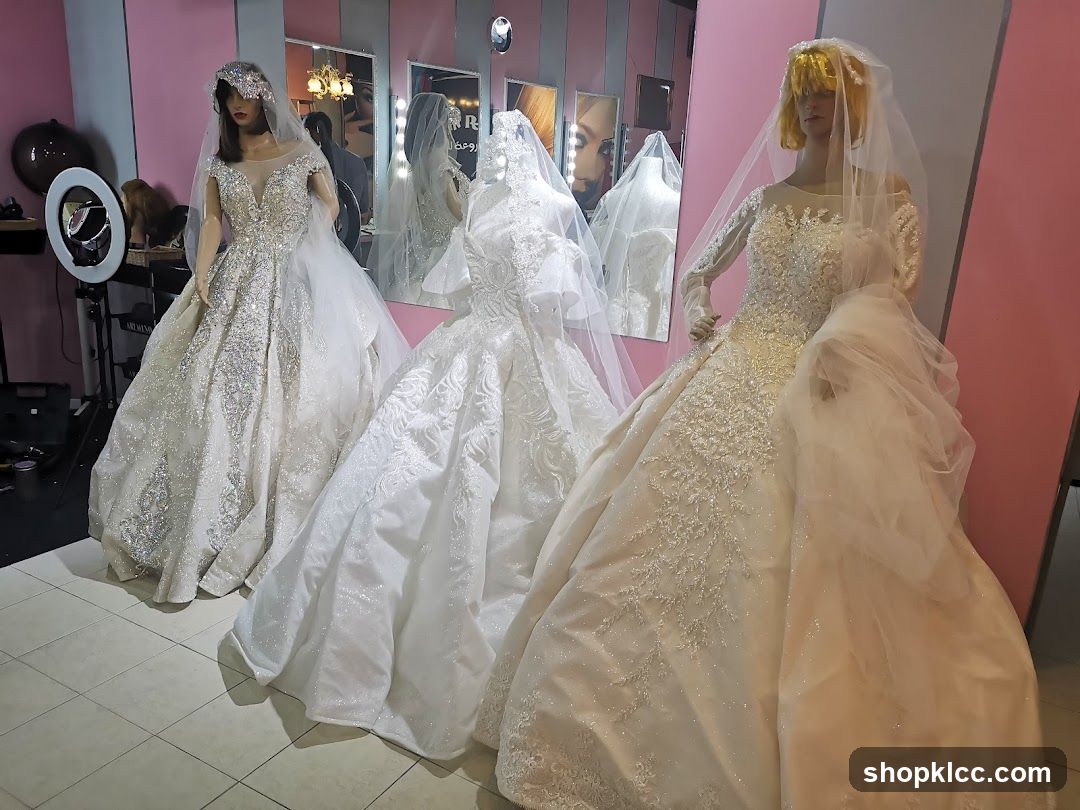 Wedding Gowns Display