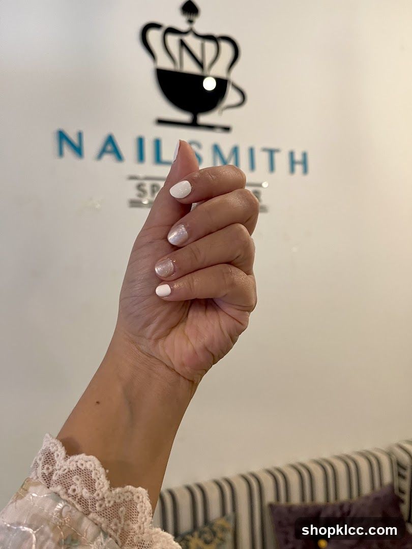 Nail Art Display at NailSmith Salon