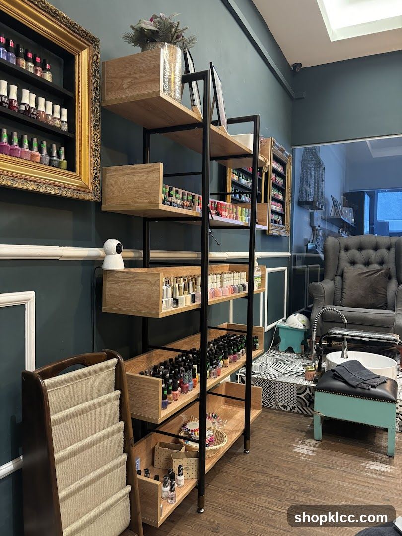 Nail Salon Interior