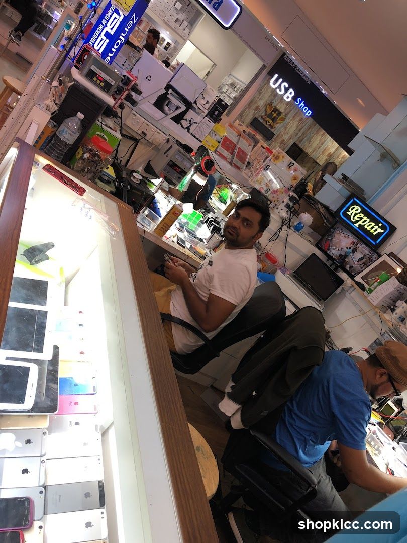 Electronics Repair Shop Interior