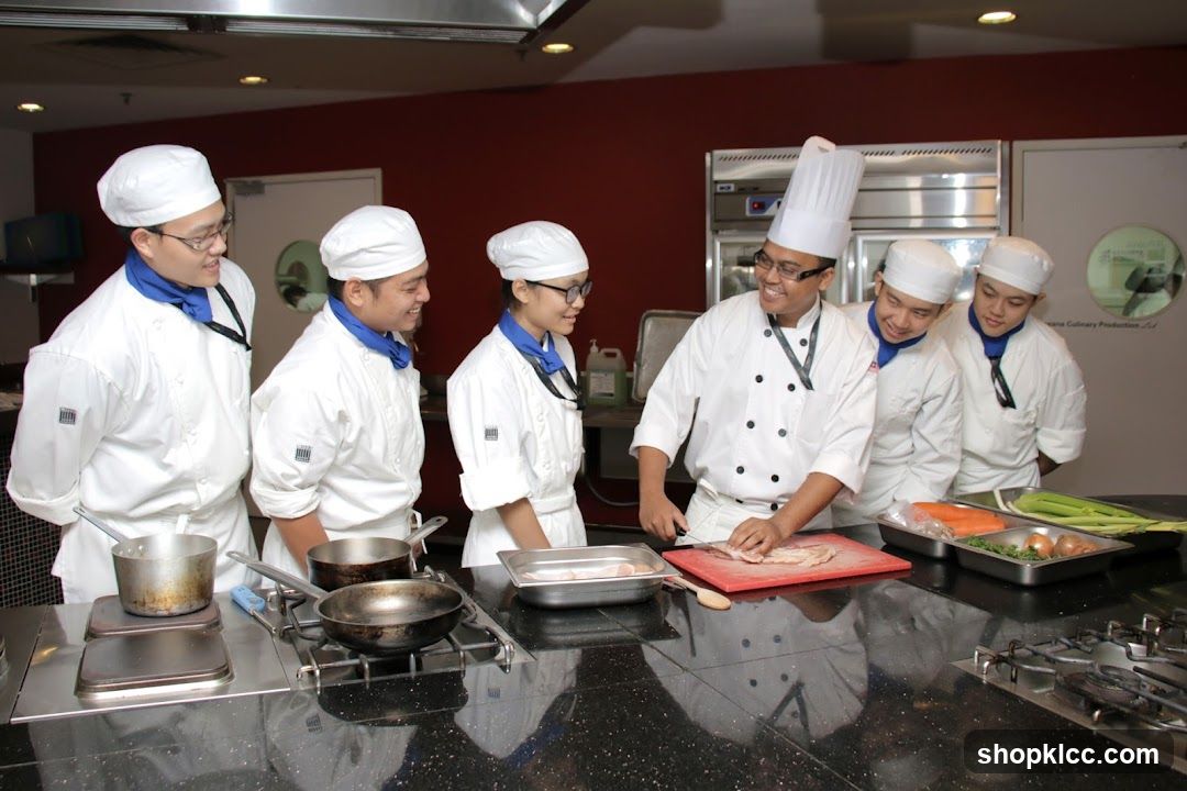 Chef Training Session in Kitchen