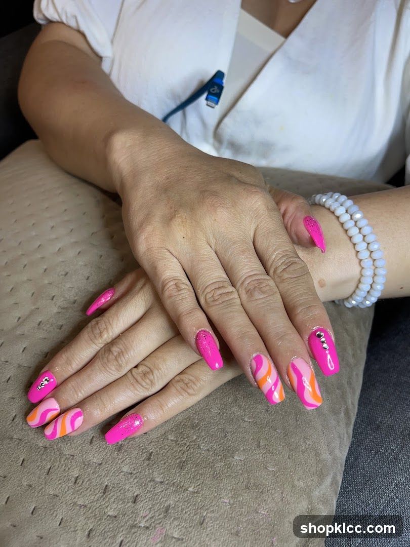 Colorful Nail Art Design