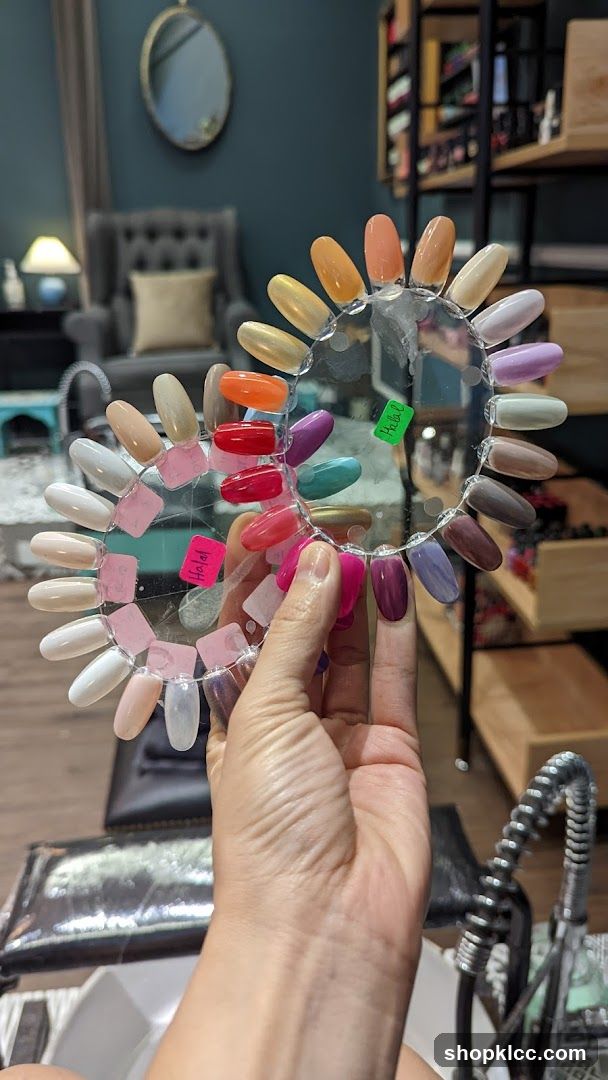 Nail Polish Swatches Display