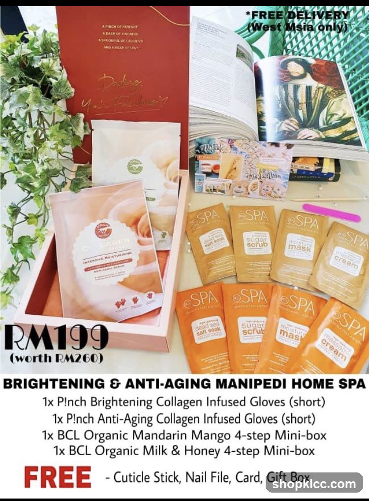 Manipedi Home Spa Gift Set
