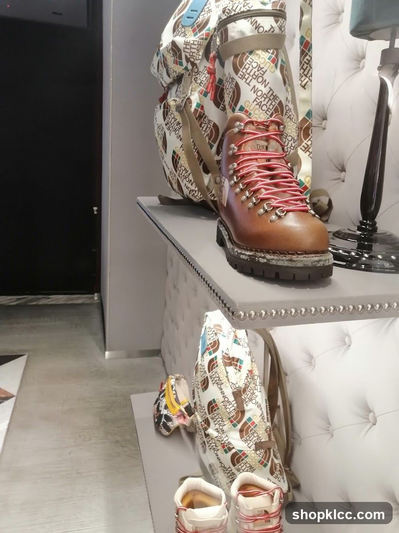 The North Face x Gucci Collection Display
