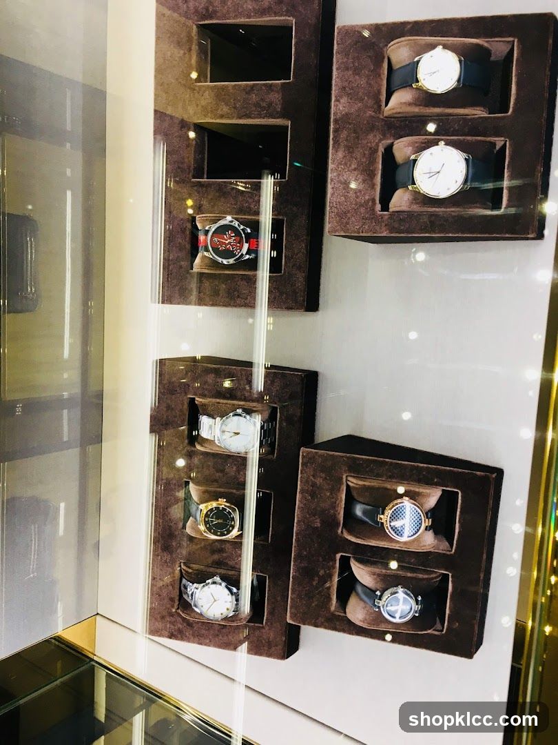 Display of Watches