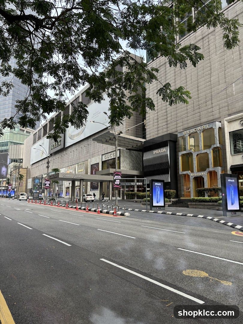 Luxury Shopping Street Facade