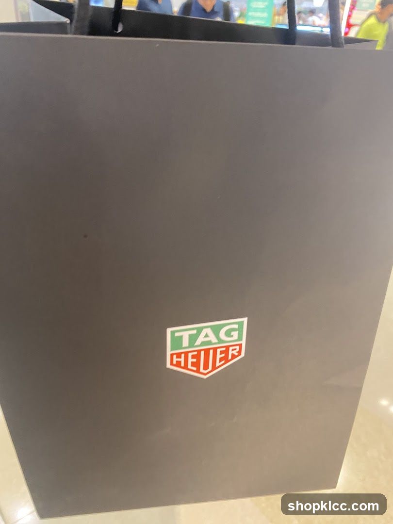Shopping Bag with TAG Heuer Logo