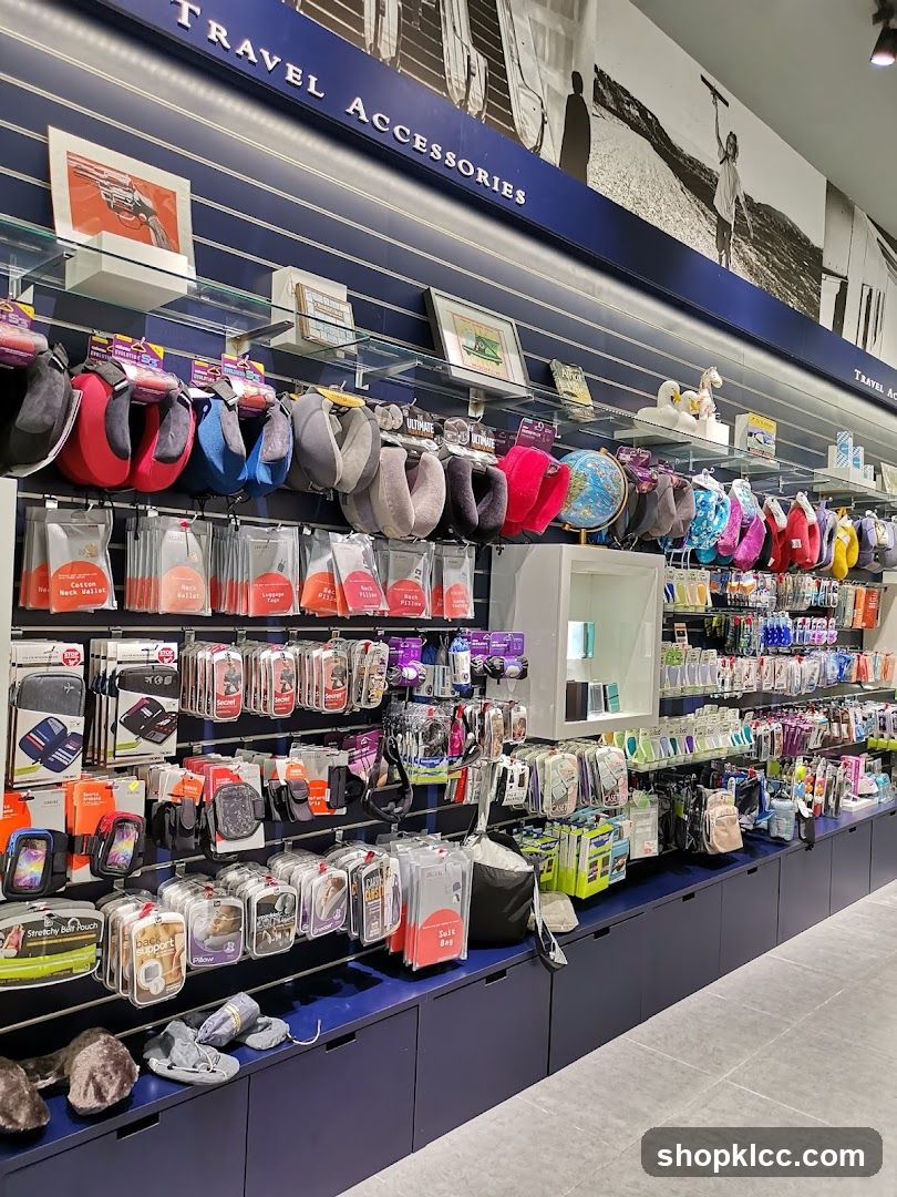 Travel Accessories Store Display