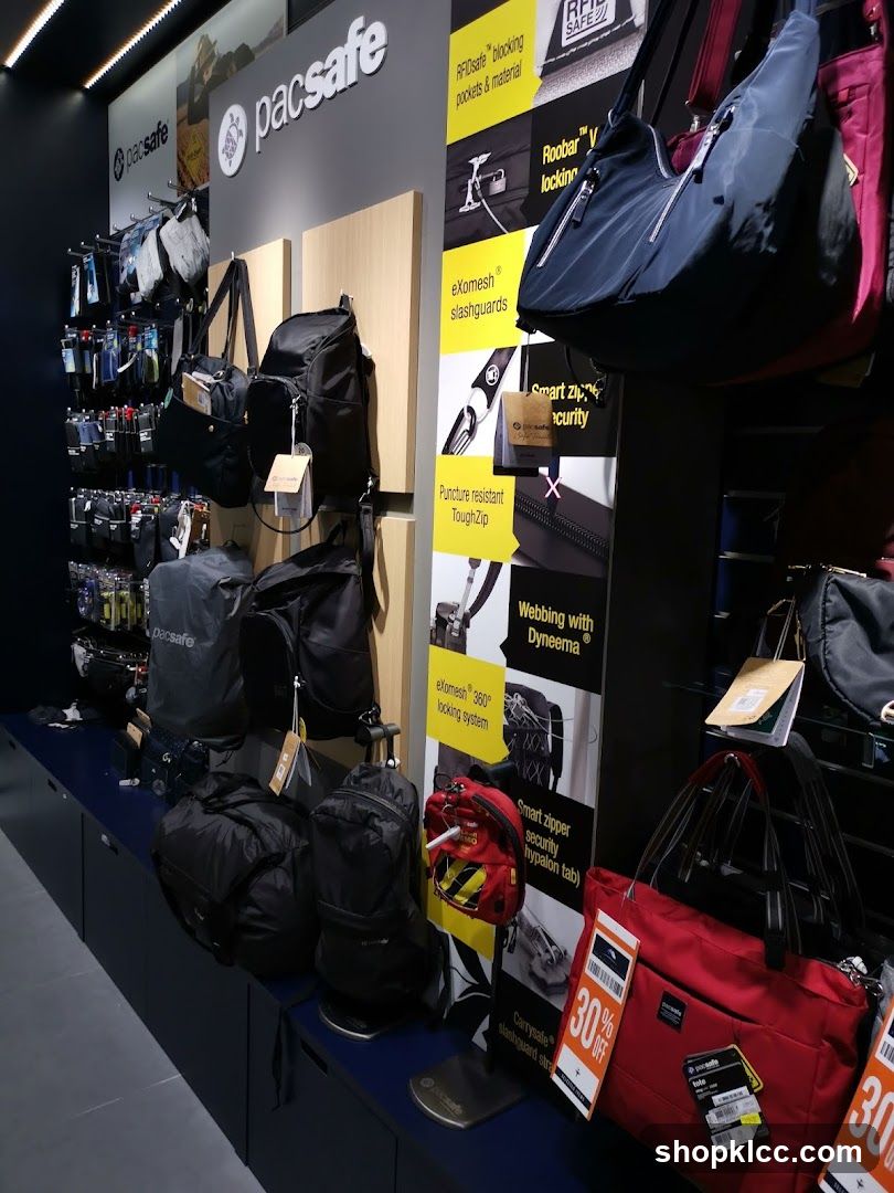 Pacsafe Bag Display