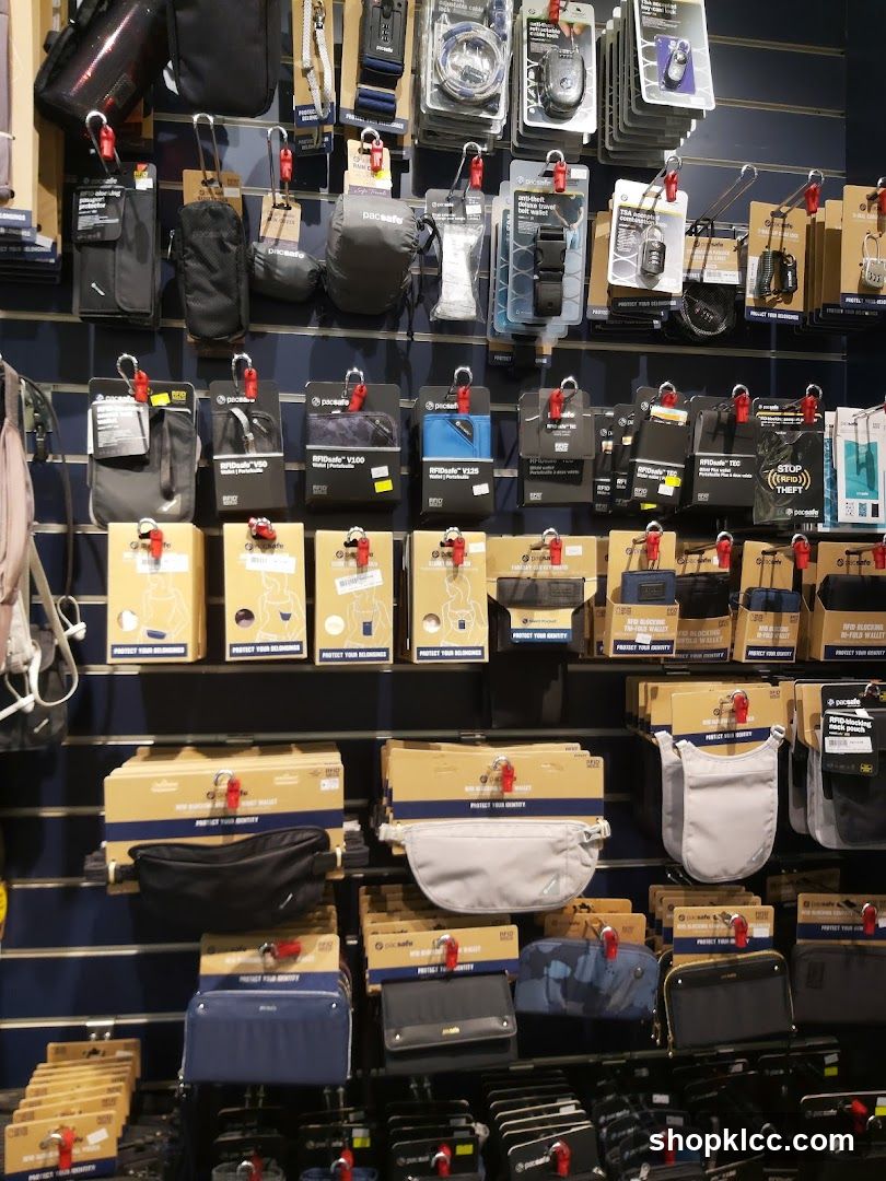 Pacsafe Travel Accessories Display