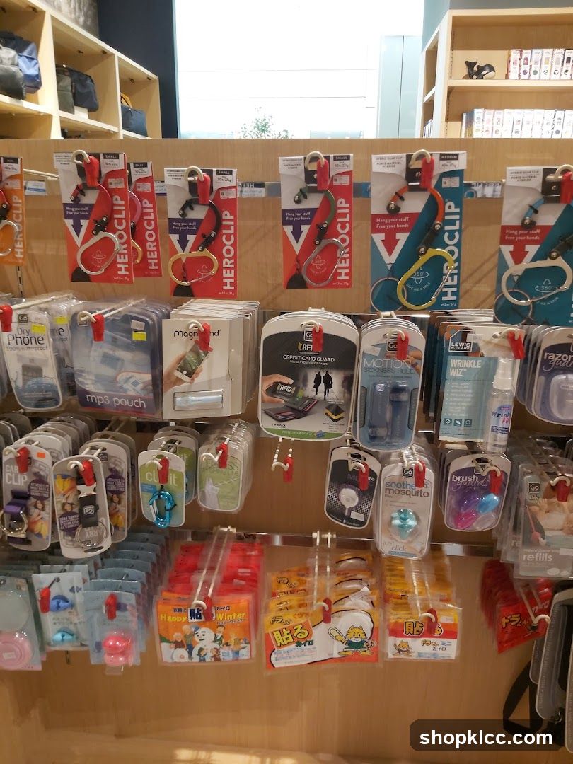 Assorted Accessories Display