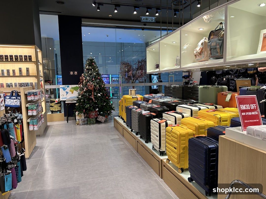 Luggage Store Display