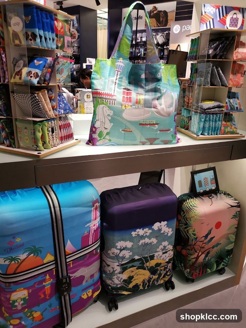 Luggage and Bags Display