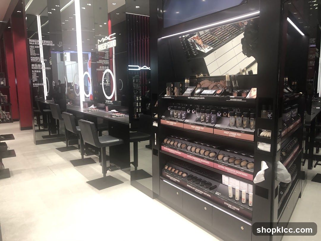 MAC Makeup Studio Interior