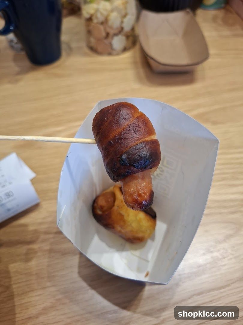 Sausage Wrapped in Pastry