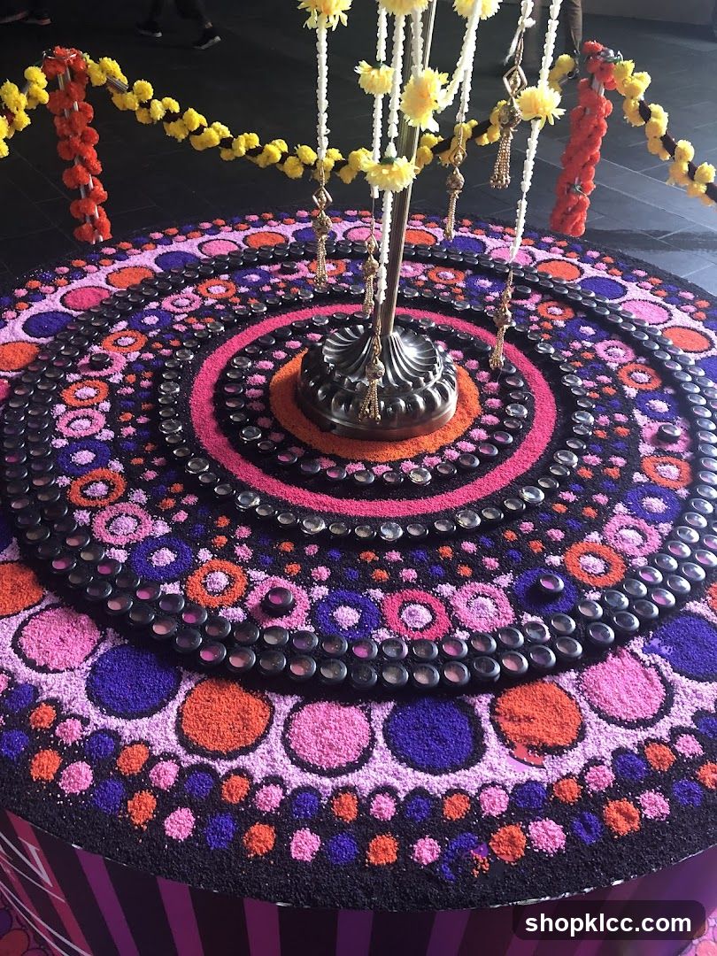 Decorative floral display